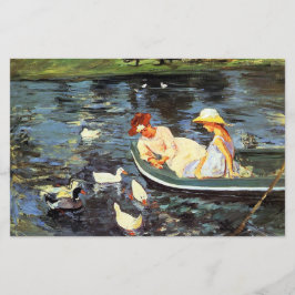 Zomer (door Mary Cassatt) Briefpapier