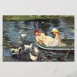 Zomer (door Mary Cassatt) Briefpapier
