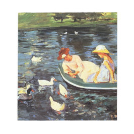 Zomer (door Mary Cassatt) Notitieblok