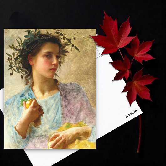 Zomer door William Bouguereau Briefkaart