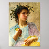 Zomer door William Bouguereau Poster (Voorkant)