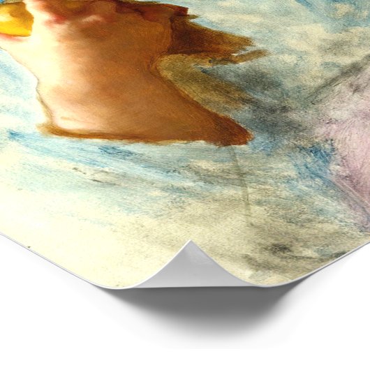 Zomer door William Bouguereau Poster (Hoek)