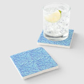 Zomer Douche Steen Coaster Stenen Onderzetter (Zijkant)