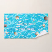 Zomer dromen bad handdoek (Handdoek)