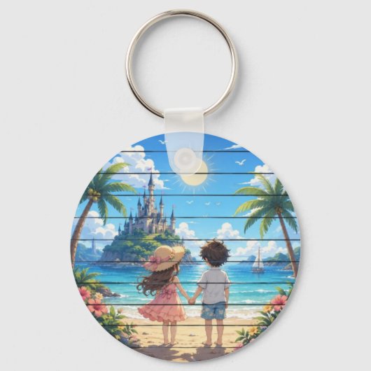 Zomer droom sleutelhanger (Voorkant)