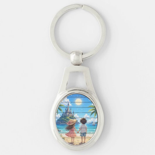 Zomer droom sleutelhanger (Voorkant)