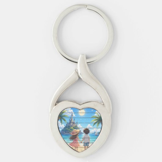 Zomer droom  sleutelhanger (Voorkant)