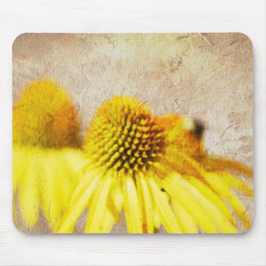 Zomer Echinacea Bloemen Muismat (Voorkant)