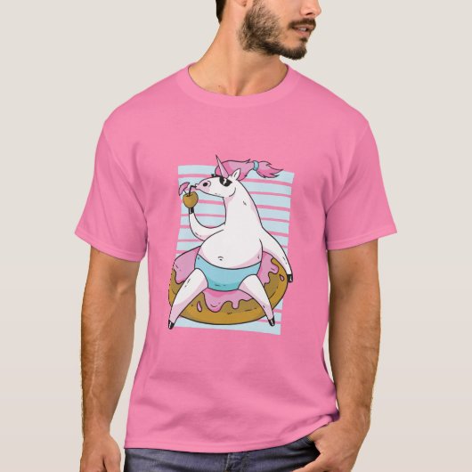 Zomer Eenhoorn T-shirt (Voorkant)