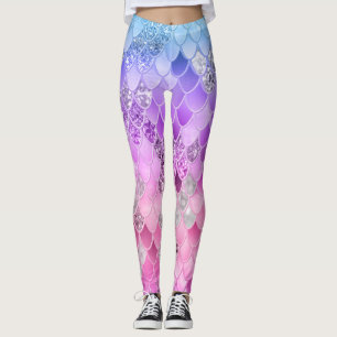 Zomer Eenhoorn Zeemeermin Schalen 1 Leggings