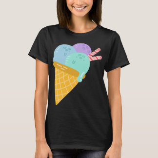 Zomer en Gelato T-shirt voor dames