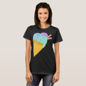 Zomer en Gelato T-shirt voor dames (Voorkant volledig)