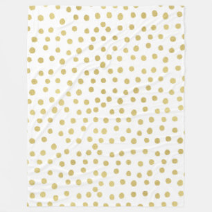 Zomer en goud fleece deken