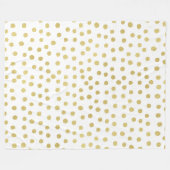 Zomer en goud fleece deken (Voorkant (Horizontaal))