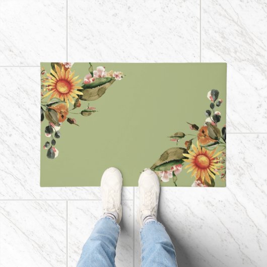 Zomer- en herfstbloemen deurmat (Binnen)