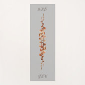 Zomer- en herfstwijnen yogamat (Voorkant)