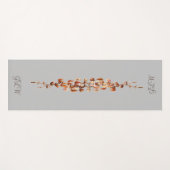 Zomer- en herfstwijnen yogamat (Voorkant (horizontaal))