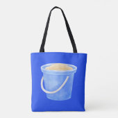 Zomer en Zand Canvas tas (Achterkant)