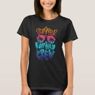 Zomer Familie Crew Matching Familie Groep Zomer Va T-shirt