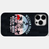 Zomer Familie Reünie Aangepaste Strand Meer zorgen Case-Mate iPhone Case (Achterkant (horizontaal))