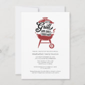Zomer familiebijeenkomst BBQ-feest Kaart (Voorkant)