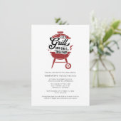 Zomer familiereünie BBQ-feest Kaart (Staand voorkant)