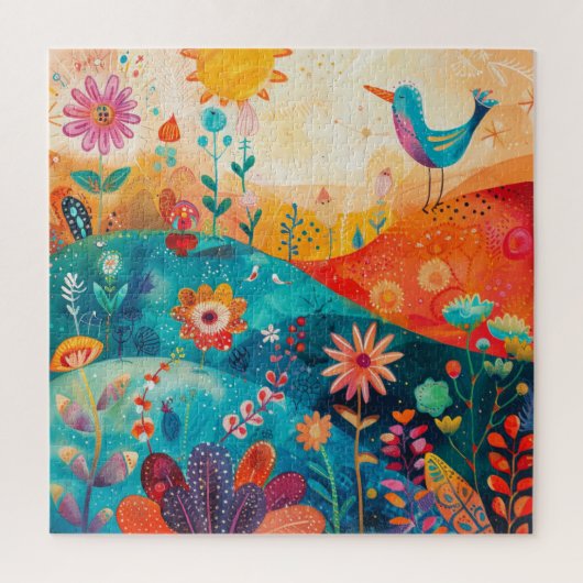 Zomer Fantasie Puzzel (Verticaal)