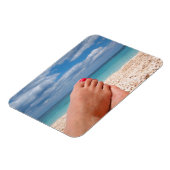 Zomer feestdagen rechthoekige fotomagneet magneet (Linkerzijde)