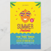 Zomer Festival Flyer (Voorkant)