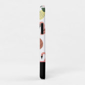 Zomer Flamingo Hand Getekende Doodles Case-Mate iPhone Case (Achterkant/rechts)