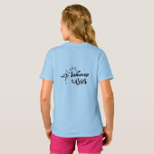 Zomer Flamingo Typografie T-shirt (Achterkant volledig)