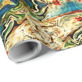 Zomer Fleurs.... Cadeaupapier (Rol Hoek)