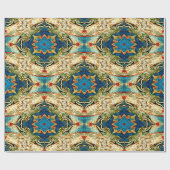 Zomer Fleurs.... Cadeaupapier (Vlak)