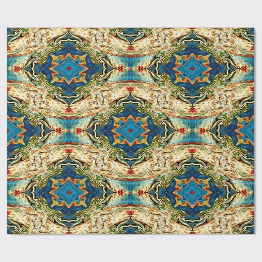 Zomer Fleurs.... Cadeaupapier (Vlak)