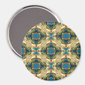 Zomer Fleurs.... Magneet (Voorkant / Achterkant)