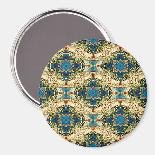 Zomer Fleurs.... Magneet (Voorkant / Achterkant)