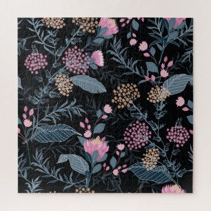 Zomer Flora Bloeiende Tuin Bloemen Legpuzzel