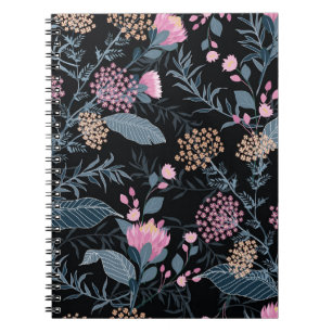 Zomer Flora Bloeiende Tuin Bloemen Notitieboek