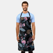 Zomer Flora Bloeiende Tuin Bloemen Schort (Gedragen)