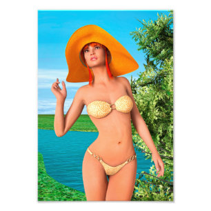 Zomer Foto Afdruk