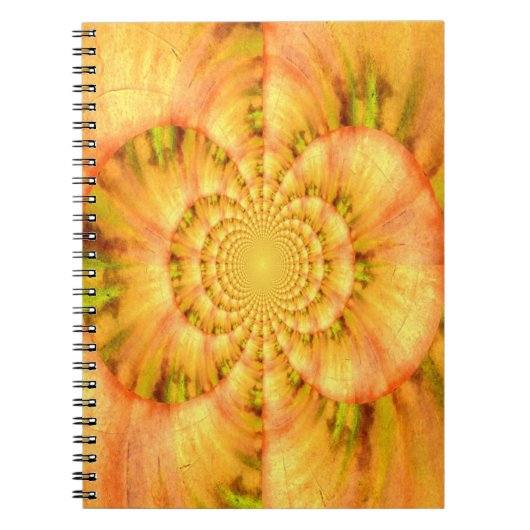 Zomer Fractal Notitieboek (Voorkant)