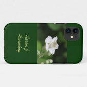 Zomer framboos bloem groene iPhone 5 hoes. Case-Mate iPhone Case (Achterkant (horizontaal))