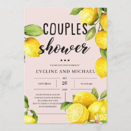 Zomer fruit citroen citrus koppels douche kaart