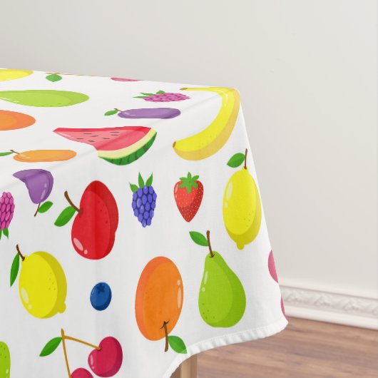 Zomer Fruit en Bes Kleurrijke Tafelkleed (Voorbeeld)