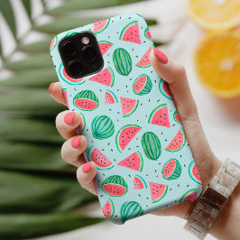 Zomer Fruit Patroon | Watermeloen | rood groen iPh Case-Mate iPhone Case