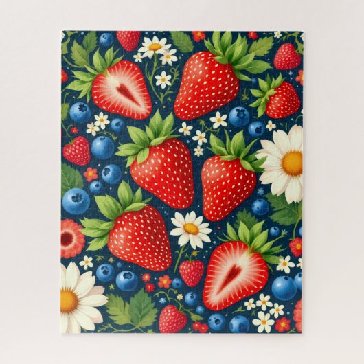 Zomer Fruit Puzzel (Verticaal)