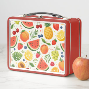 Zomer Fruitpatroon Stof   Tropische Watermeloen 