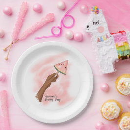 Zomer Fun Beach Party Papieren Bordje