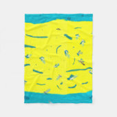 Zomer Fun Fleece Deken (Voorkant)