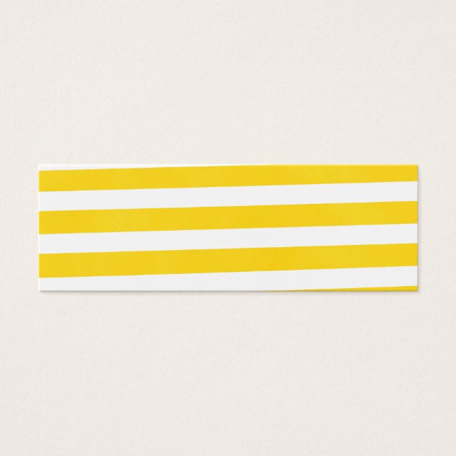 Zomer Fun Stripes Mini Visitekaartjes (Voorkant)